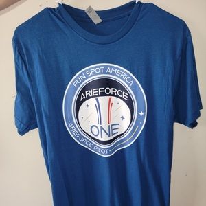 AireForce One roller coaster shirt
